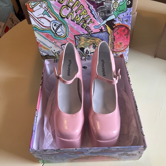 JEFFREY CAMPBELL PLATFORM HEELS - Picture 3 of 10